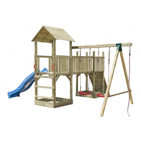 Altalena Per Bambini A Forma Di Cavallo In Legno Small Foot - Per Interni/esterni, Portata 30 Kg, Da 2 Anni