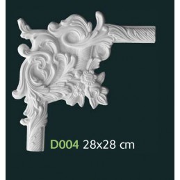 Decoro in gesso per pareti...