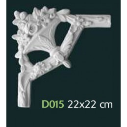 Decoro in gesso per pareti...