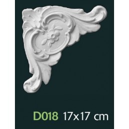 Decoro in gesso per pareti...