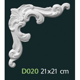 Decoro in gesso per pareti...