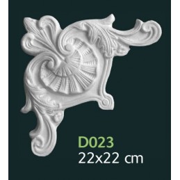 Decoro in gesso per pareti...