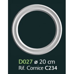 Decoro in gesso per pareti...