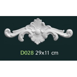 Decoro in gesso per pareti...