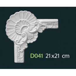 Decoro in gesso per pareti...