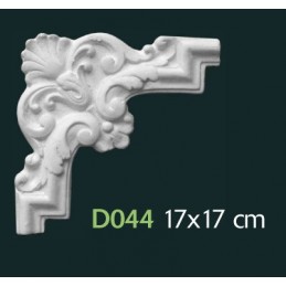 Decoro in gesso per pareti...