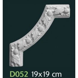 Decoro in gesso per pareti...