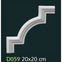 Decoro in gesso per pareti...